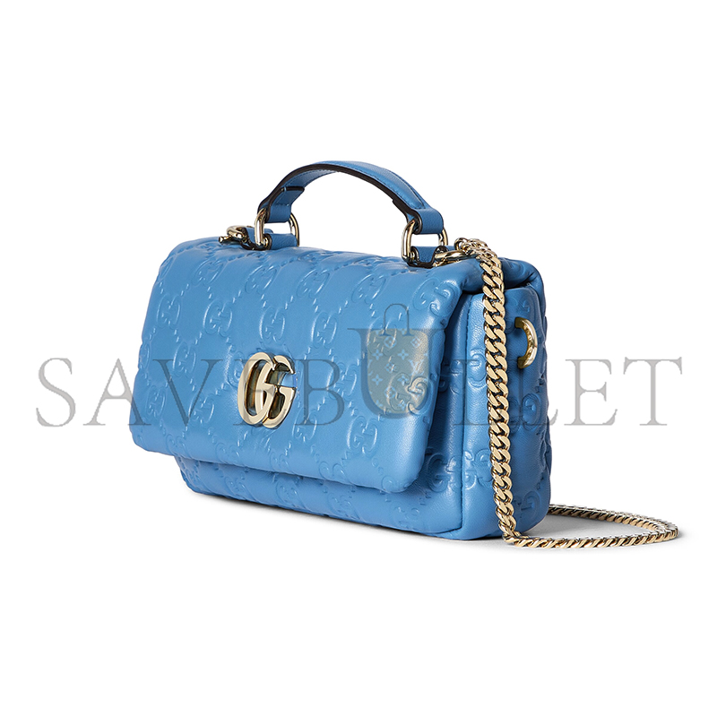 GUCCI GG MILANO SMALL TOP HANDLE BAG 806017 (21*12.5*6cm)
